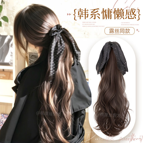 假发抓夹长辫子发饰