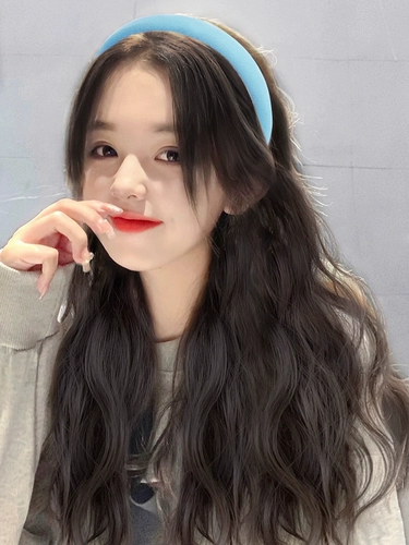 Парик, изысканный ободок, кудрявый шлем