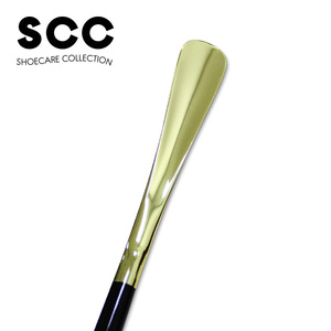 轻奢荷木精品超长鞋拔子电镀合金包邮鞋拔金属鞋溜子鞋拔子礼物