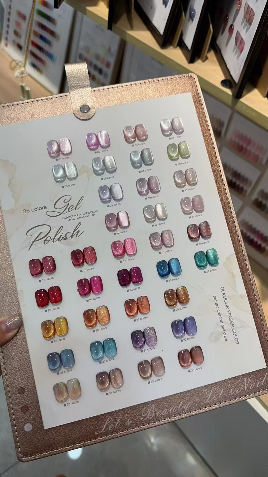 Let’s Nail 30色水甲油胶