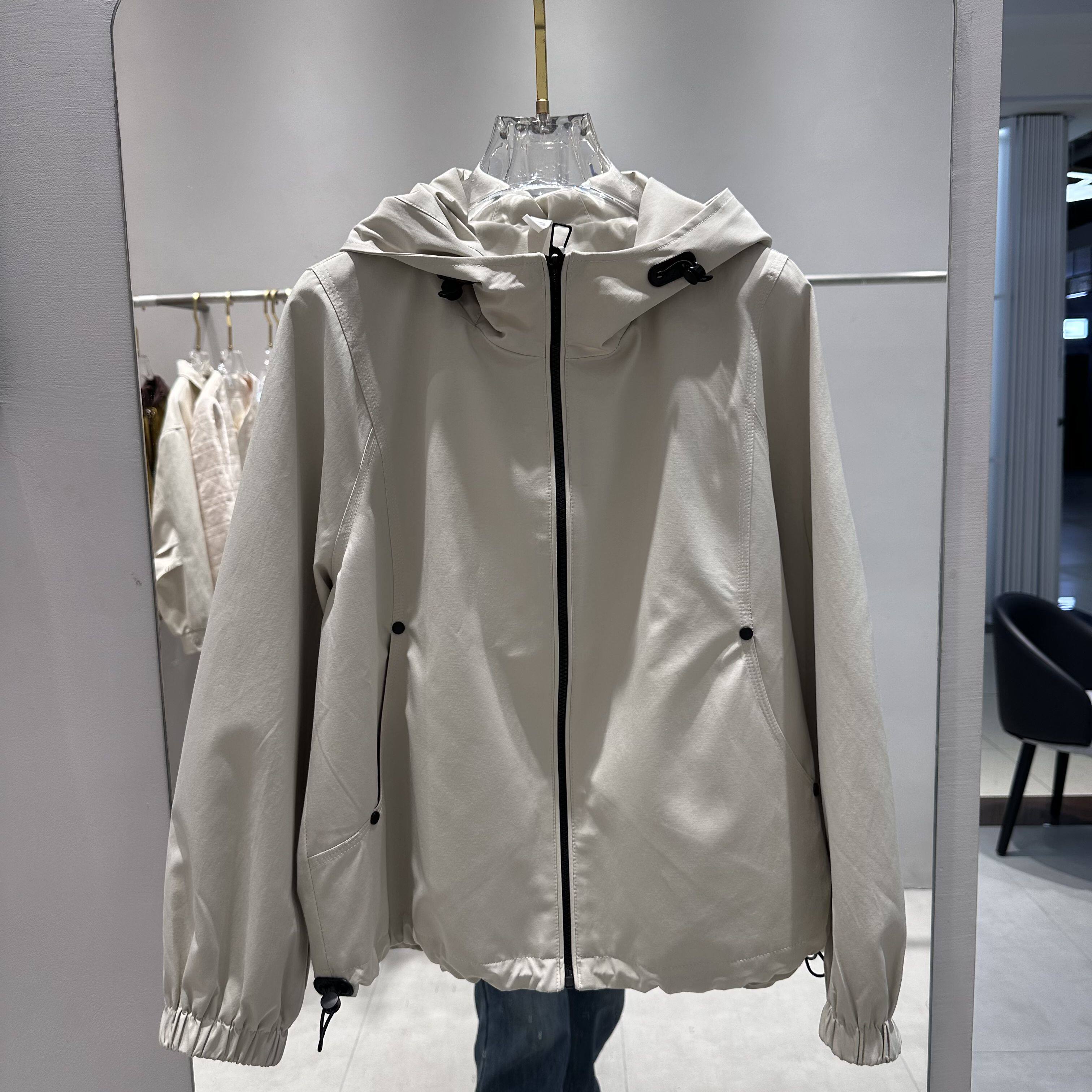 鑫姿彩02   2026新款春季女装时尚连帽宽松休闲夹克衫打底短外套