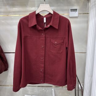 新款 翻领短款 春季 时尚 单层打底短外套 女装 丽诗信2602