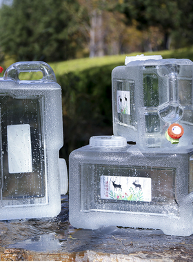 纯净水桶户外食品级车载水桶车用储水用水箱大号加厚家用手提便携