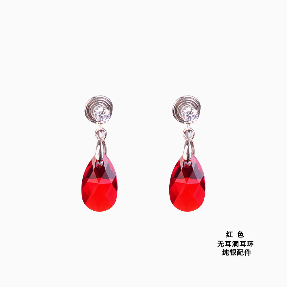 无耳洞无痛耳夹925纯银耳饰女