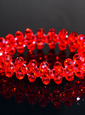 大红色平安结本命年手链女