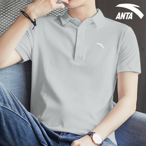 安踏polo衫短袖男士有领衣服夏季