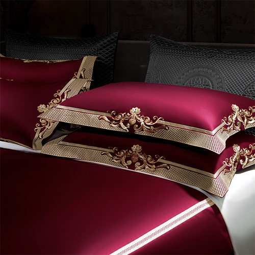 意大利长绒棉结婚四件套套装床品