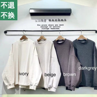 打折Greymarket 蝴蝶结家 半高领热力绒T恤打底内搭