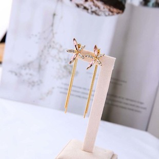 长款耳环流苏显脸瘦冷淡风花朵耳饰可拆卸耳线感饰品气质耳坠