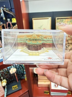 代购沈阳故宫博物院大政殿便签纸便利贴装饰摆件3D立体便签本