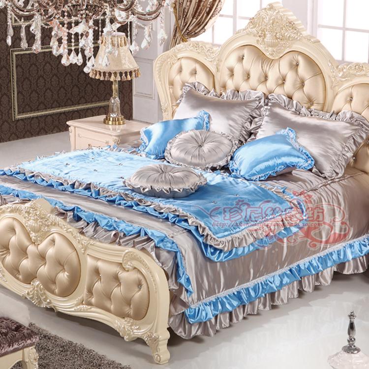 欧式法式床上用品别墅儿童学生多件套装高档样板房样板间居家床品