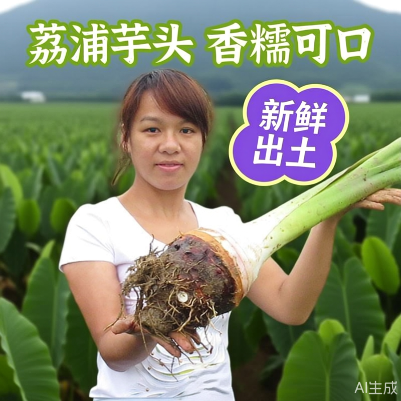 正宗广西新鲜荔浦芋头现挖免邮大号槟榔芋香芋农家桂林自种小蔬菜