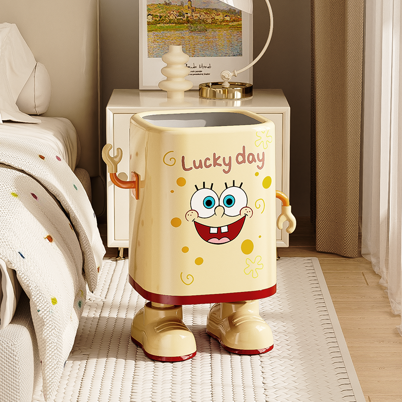 可爱双层大容量垃圾桶客厅高颜值