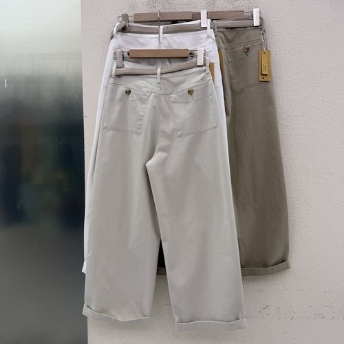 清仓夏款JEANS韩酷莱66297牛仔裤女九分男友直筒裤网红奶奶裤2026
