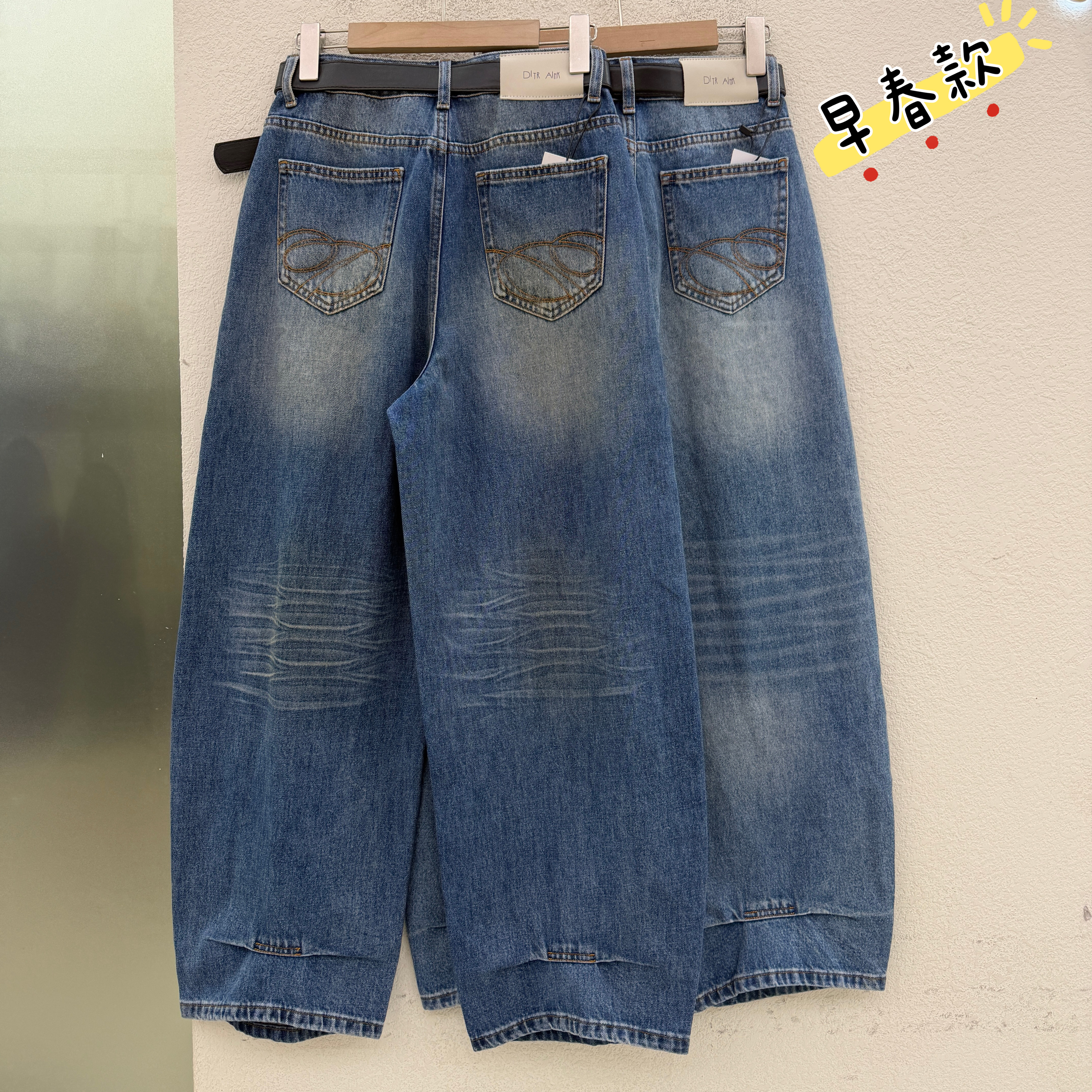 清仓特价JEANS佐拿 芭度玄风61237 61212欧货春牛仔弯刀裤女长裤