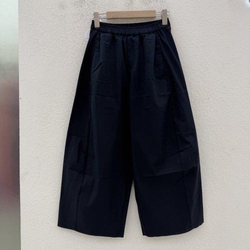 夏欧货JEANS佐拿 芭度玄风9686松紧腰休闲裤女八分阔腿裤气球裤潮