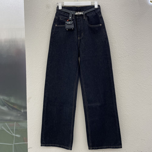 清仓特价JEANS秋季新款 lvqingwa绿青蛙2571牛仔裤女黑色直筒裤