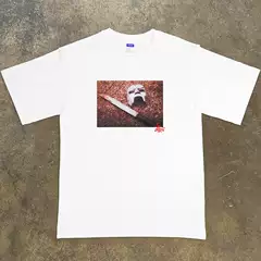 Hip Hop Rapper Mf Doom Iron Face Rock Band Loose Street Style Pure Cotton Short-Sleeved T-Shirt