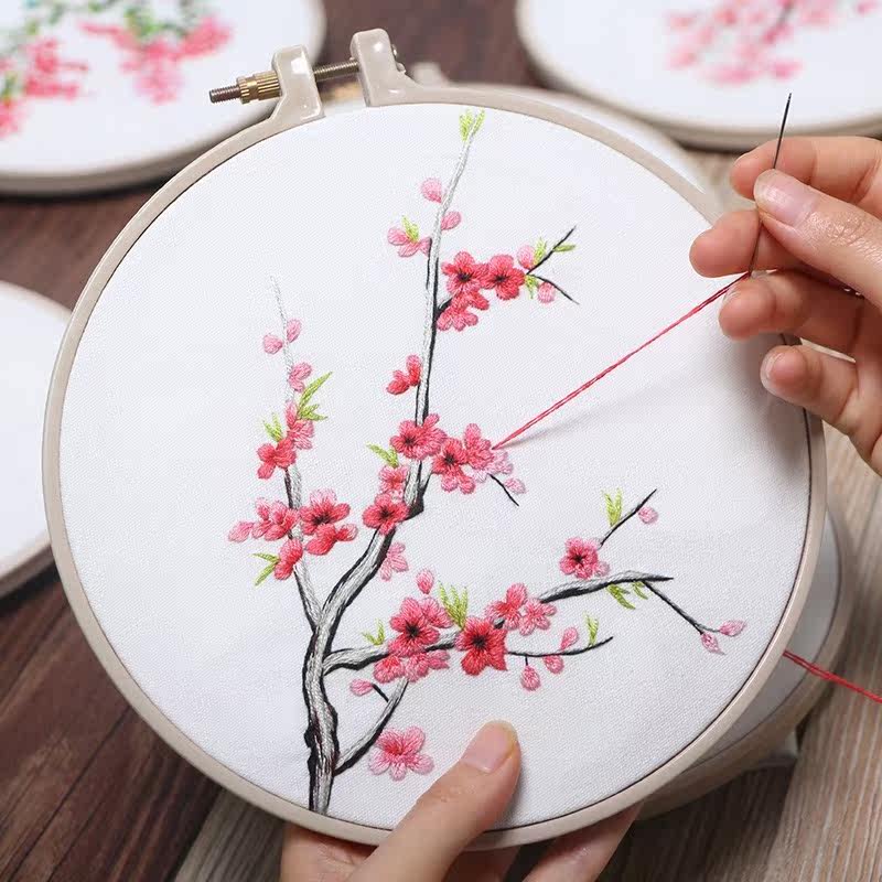 undefined3 simple Needlepoint Embroidery Embroidery customized picture Cross stitch Knock off Material package European style cloth circular fanundefinedin the Home Fabric , Sew DIY Material,Tools and finished products , Sew DIY Material Kit  category - from Buy2taobao.com to provide professional Taobao agent buy service
