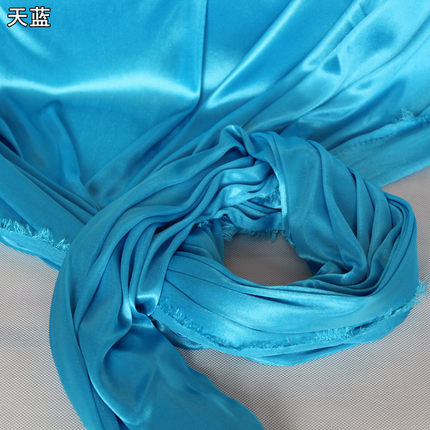 串串喜婚庆用品 珠光冰丝 冰绸布料窗帘婚庆纱幔 舞台布背景布5米