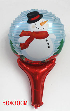 圣诞节铝膜气球南瓜卡通万圣节鬼节派对装饰场地布置玩具气球