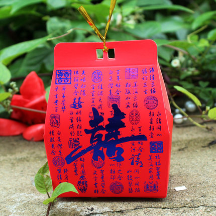 喜糖盒子婚庆用品2015创意结婚定制欧式糖盒纸盒回礼喜糖包装