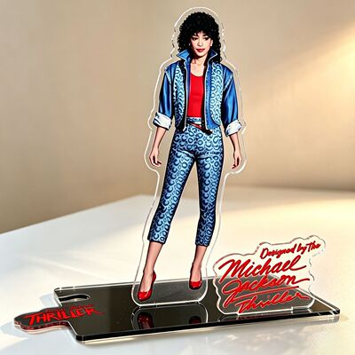 明星周边迈克尔杰克逊MICHAEL JACKSON亚克力立牌桌面装饰摆件