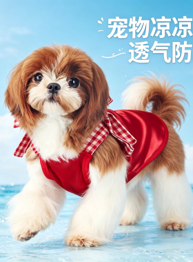 马尔泰犬宠物狗狗冰丝宠物衣服小型犬夏天薄款公主裙漂亮2026新款