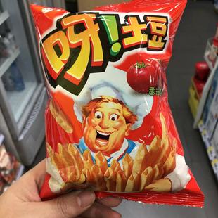 零食优选很忙好丽友呀土豆薯条蜂蜜黄油番茄烤鸡味点心小吃38克包