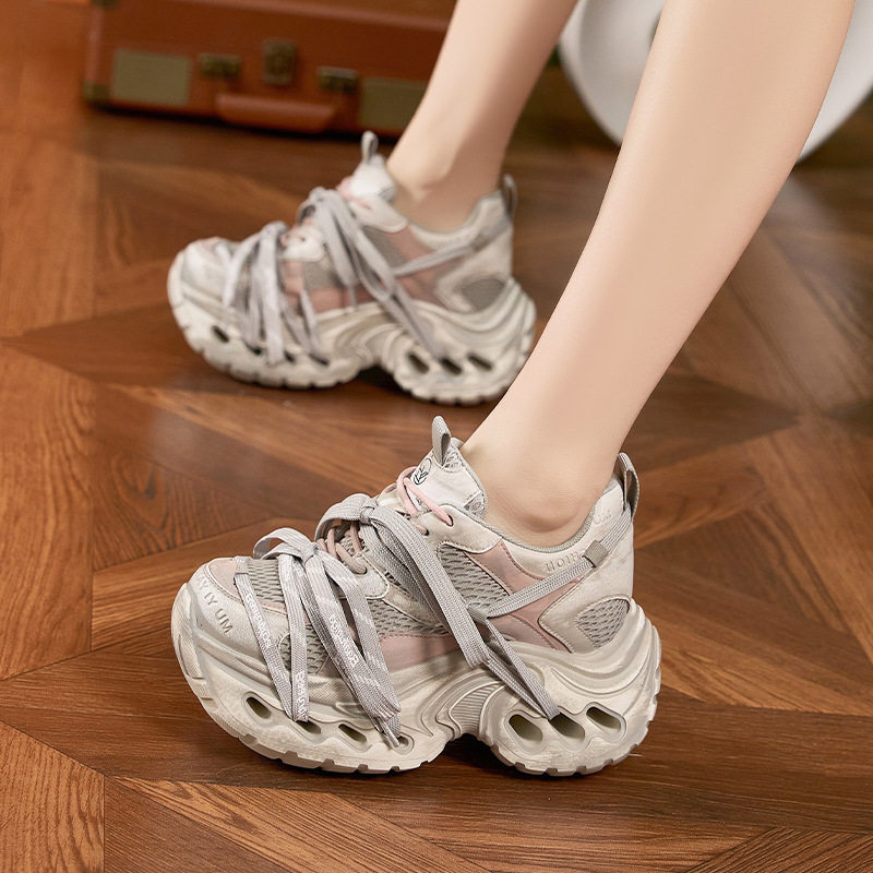 厚底老爹鞋女2026春季新款时尚潮脏脏鞋百搭运动休闲鞋内增高女鞋,女鞋,时尚休闲鞋,淘宝优惠券,粉丝福利购,淘宝优惠卷