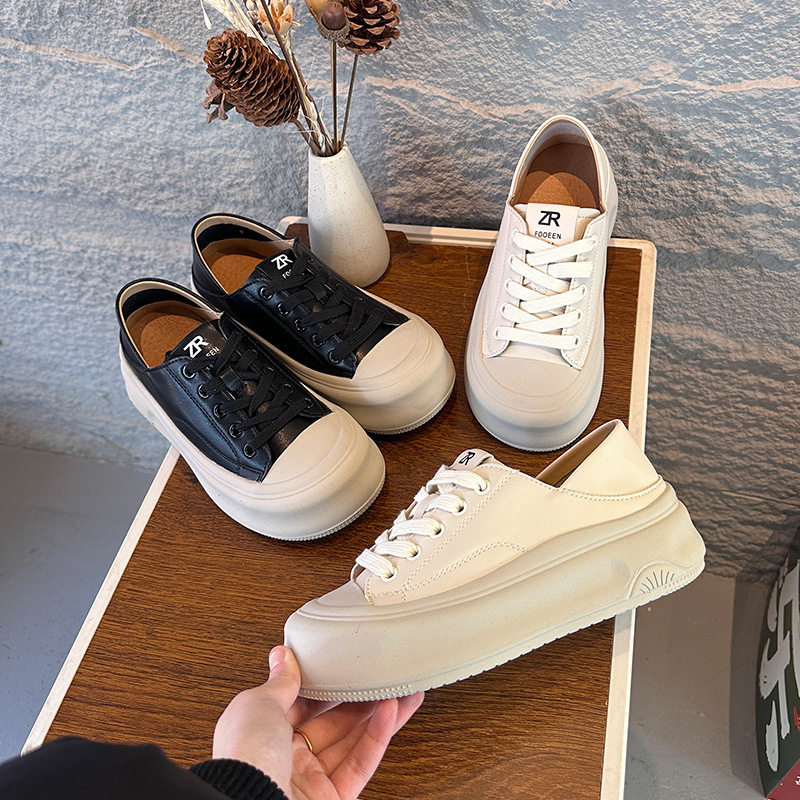 厚底两穿小白鞋女2026春季新款软底不累脚女鞋休闲百搭运动鞋子女,女鞋,时尚休闲鞋,淘宝优惠券,粉丝福利购,淘宝优惠卷