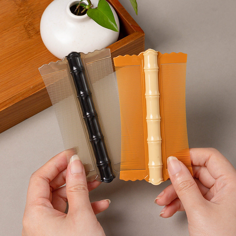 超密齿塑料梳去屑去虱