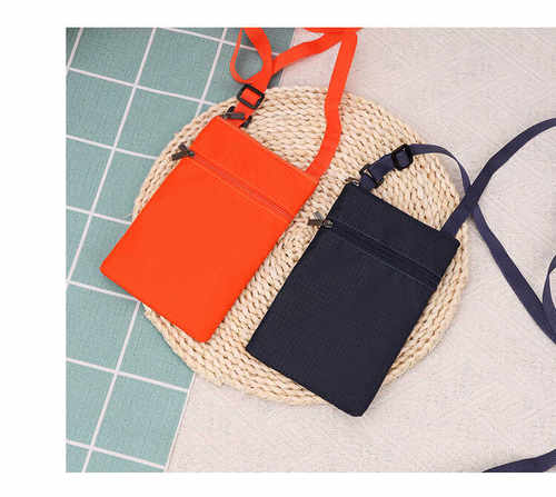 手机简约牛津布防水小包包小*迷你零单肩斜挎包轻便休闲挎包包包