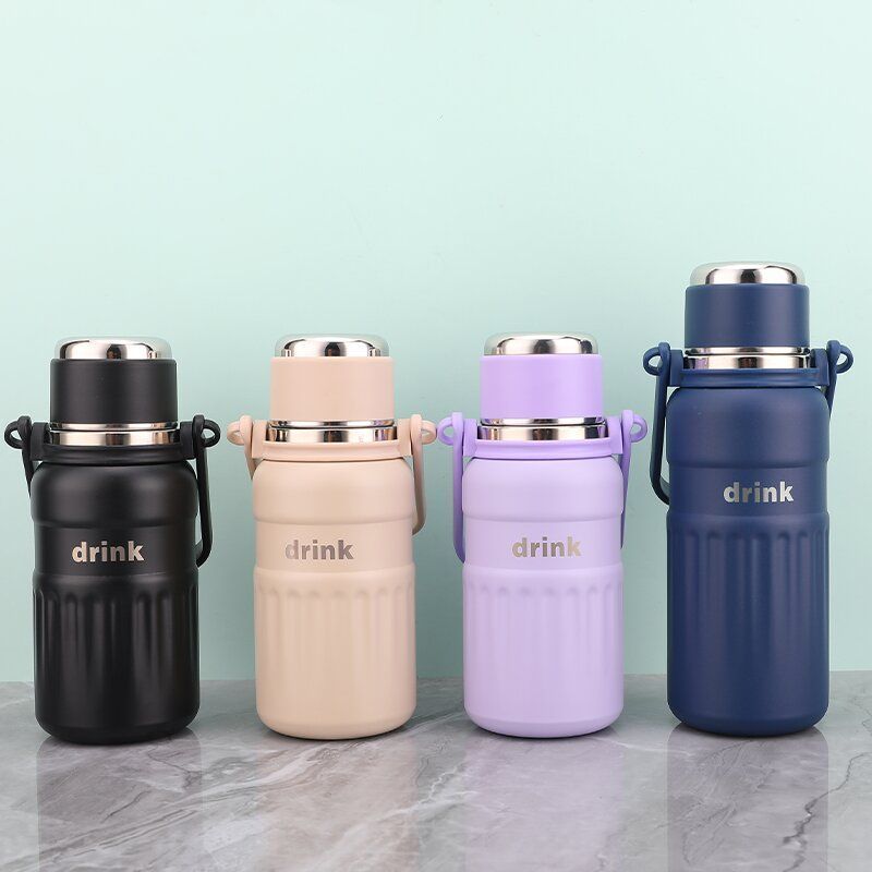 儿童316不锈钢运动大容量水杯