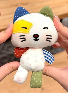 小怪挂件布艺手工包饰挂饰高颜值毛绒公仔玩具钥匙扣送朋友礼物