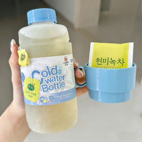 夏日冷泡茶杯家用食品级凉水壶外出便携随手杯耐高温冷水杯防摔