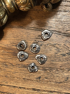 跋折罗VAJRA原创950银隔珠隔片 手工定制藏传配饰串珠编绳DIY零件