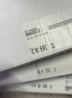现货巴鲁夫模块 BNI007Z议价