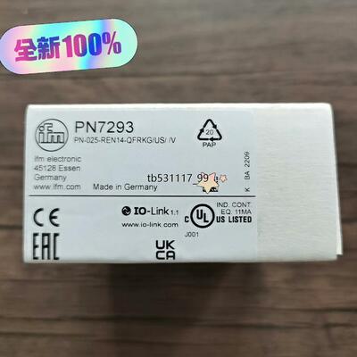 现货全新原装正品 易福门 PN7293 压力传感器，实物拍摄，数议价