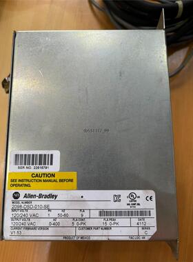 现货2098-DSD-010-SE，AB罗克韦尔驱动器，实物拍摄议价