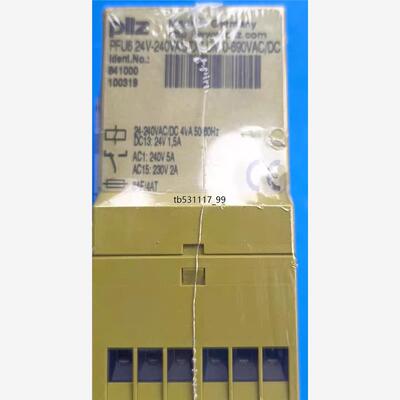 现货皮尔兹PFU6 订货号841000议价