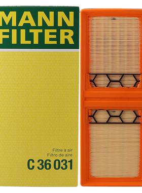 曼牌滤清器空气滤C36031适配罗密欧 (进口)2.0T 280HP17年3月之后