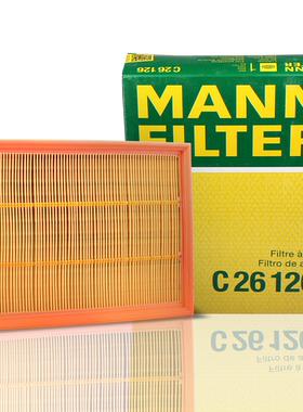 曼牌滤清器C26126空气格滤芯适用中华（华晨）骏捷FRV 路虎 发现1