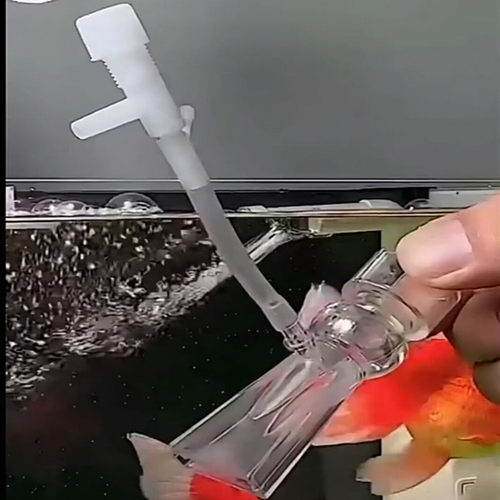 鱼缸水族箱透明万向鸭嘴吹水口