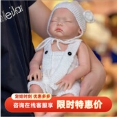 46厘米6斤实心纯硅胶超软Q弹宝宝 新生儿模特 仿真婴儿重生娃娃
