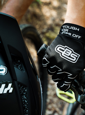 YKHD X CBS速降山地车骑行手套全指透气夏季款自行车专业运动装备