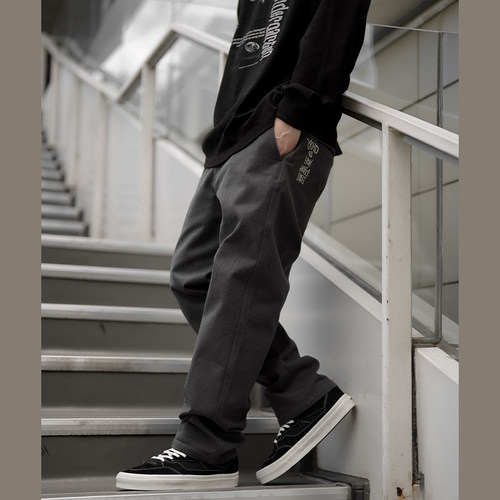 YKHD美式街头chino工装裤长裤