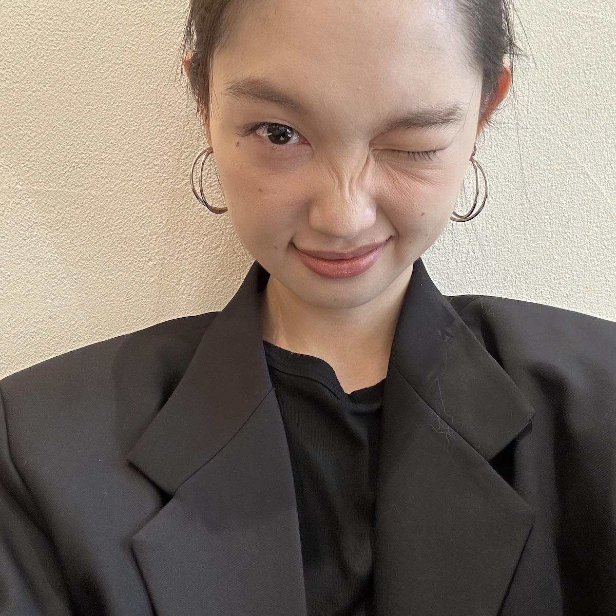 hssilver日韩合金女耳环