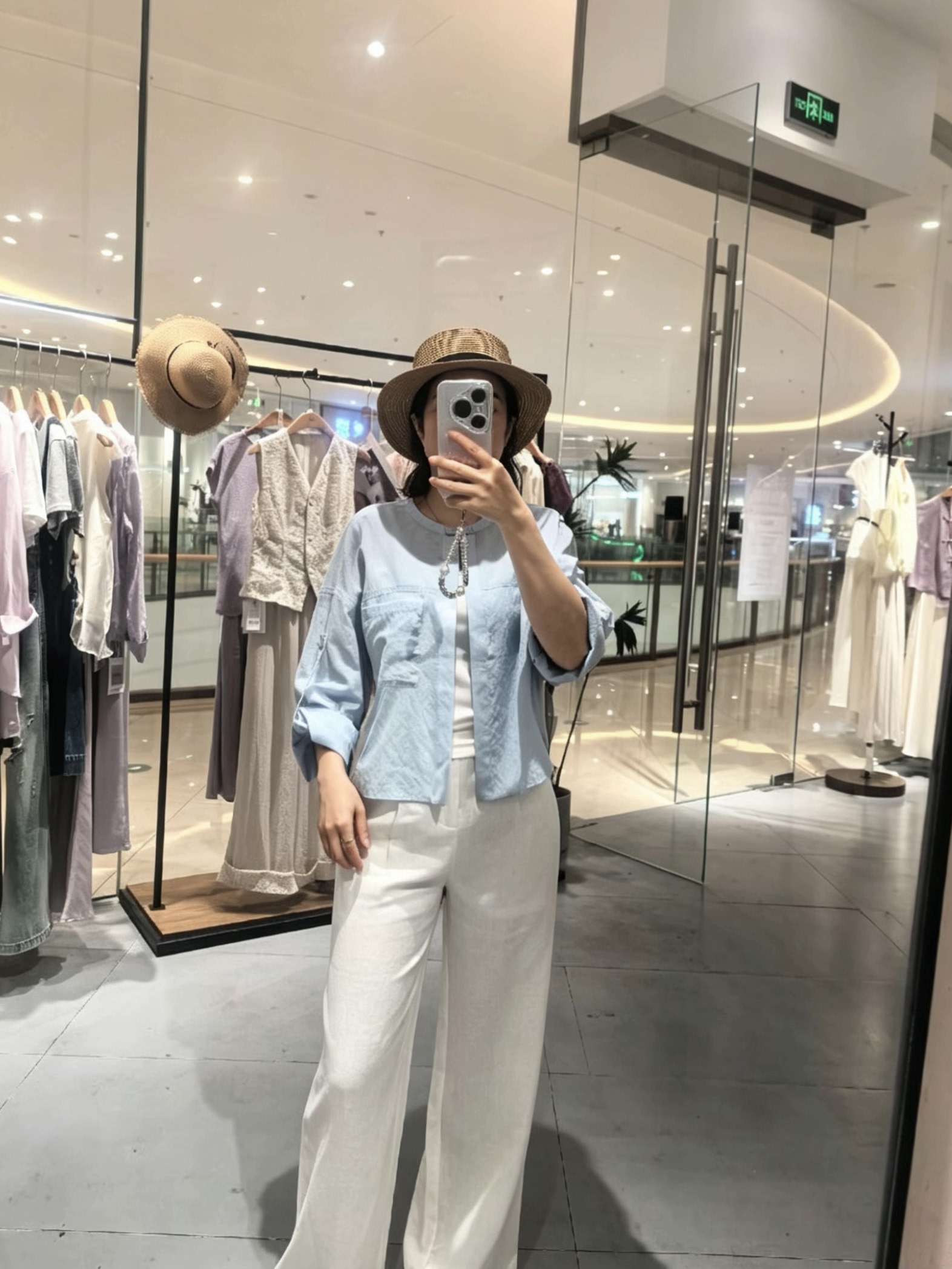 觅恋2026夏季新款女士长袖上短外套