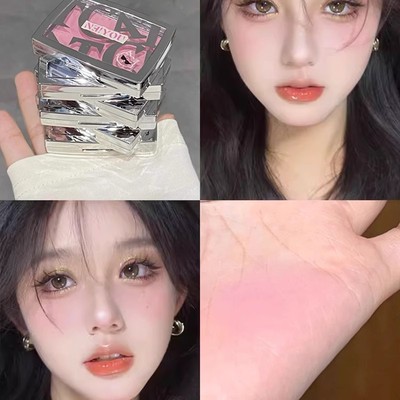 一颗成妆！NEIYOU那柚蜜粉腮红单色哑光高光修容膨胀收缩色晒红